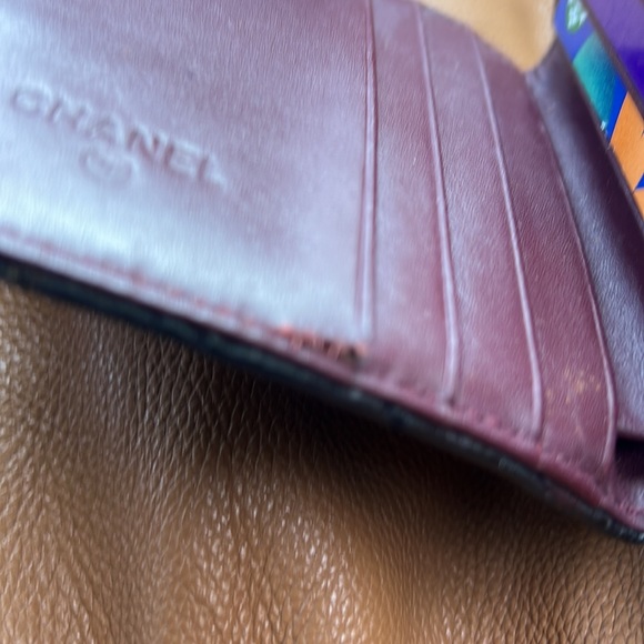 Chanel Compact Wallet - Chanel Caviar Leather Wallet - Womens Accessories - Mini - Picture 7 of 7